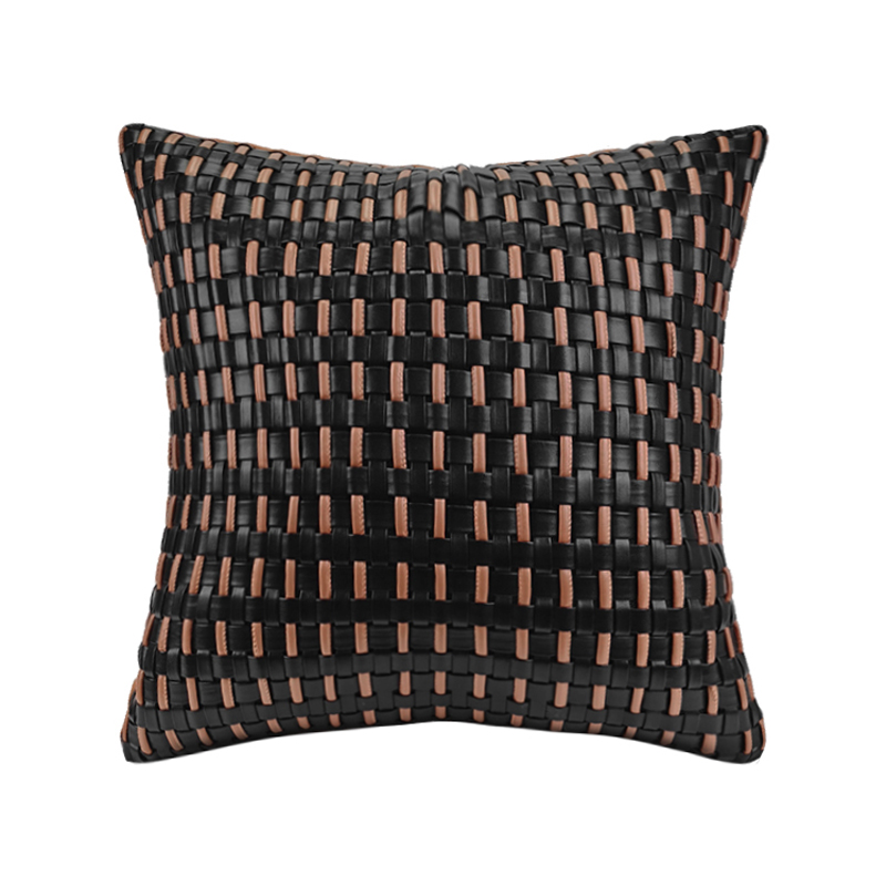 Fancy Homi Boho Decorative Throw Pillow Covers,Weaved Pattern Cushion Cover, Accent Square Cushion Case for Couch Sofa Bedroom Car Living Room