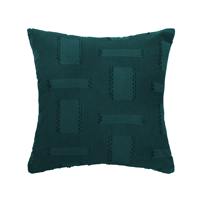 MC0041 Plain Solid Jacquard Cushion Cover