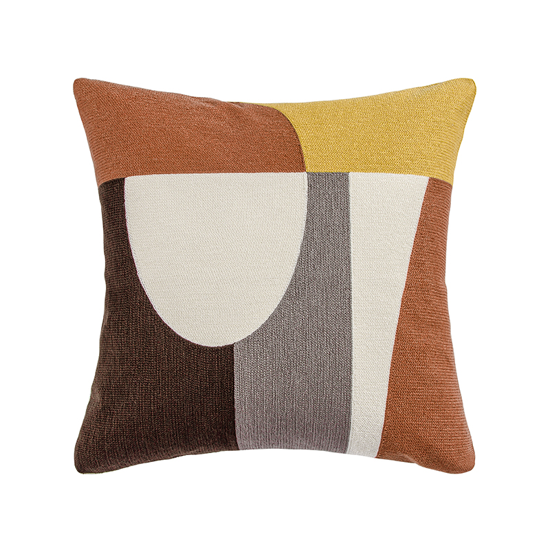 MEC0198XM/MEC0201XM Modern Geometric Embroidery Cushion Covers