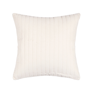 Home Decorative Velvet Offwhite Pillow Covers 18x18 for Couch Stripe Pattern Geometric Embossed Solid Square Throw Cushion Covers Throw Pillows Pinsonic